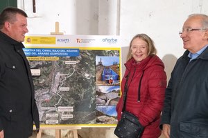 ACUAES avanza en las obras de la conducción alternativa del Canal Bajo del Añarbe con una inversión de 36 M€