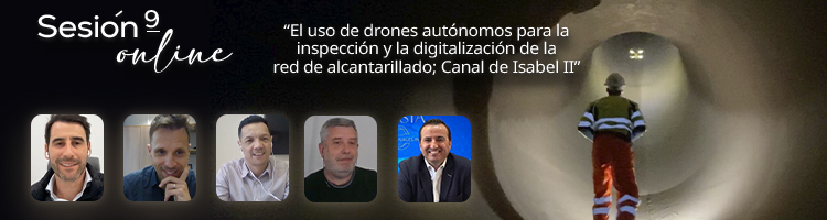 Caso de éxito en la MEMBRESÍA "El uso de drones autónomos para la inspección y la digitalización de la red de alcantarillado; Canal de Isabel II"
