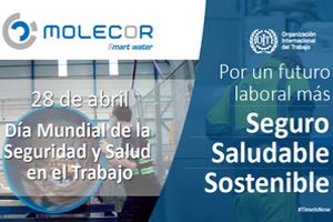 Molecor celebra el "Día Mundial de la Seguridad y la Salud en el Trabajo"