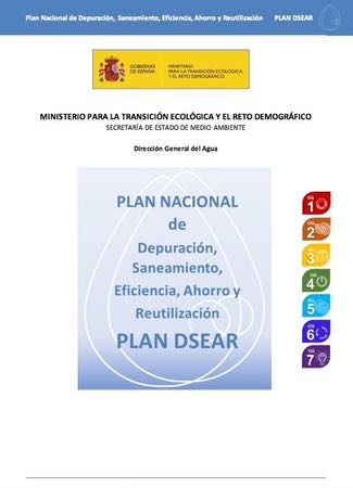 Informe sobre el Plan Nacional de Depuración, Saneamiento, Eficiencia, Ahorro y Reutilización (Plan DSEAR)