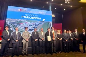 Aqualia comienza a operar en Perú a través de un proyecto de depuración en la provincia de Chincha