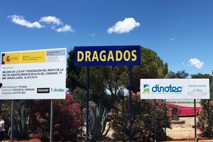 La UTE DRAGADOS DINOTEC comienza las obras de mejora de la Potabilizadora y la red de abastecimiento de Alta del Condado en Jaén