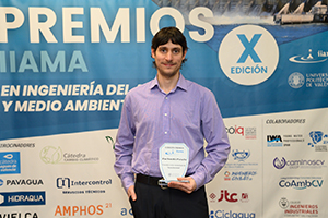 Pau Sanchis, máximo galardón en la modalidad de Tesis Doctoral de la X Edición de los Premios IIAMA