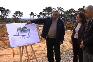 Las obras de la depuradora de la ría del Eo en Asturias con un presupuesto de 4,5 millones están ejecutadas al 32%