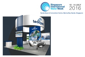 Tedagua participará como Patrocinador Oro en la Semana Internacional del Agua de Singapur 2016