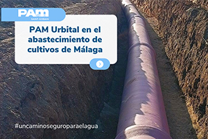 PAM Urbital en el abastecimiento de cultivos de Málaga