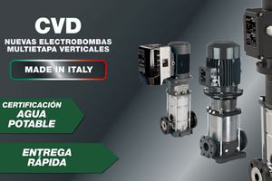 CVD - Electrobombas multietapa verticales made in Italy