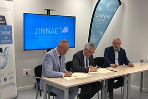El Instituto Aragonés del Agua y ZINNAE firman un acuerdo que permitirá la búsqueda de soluciones innovadoras en los municipios aragoneses