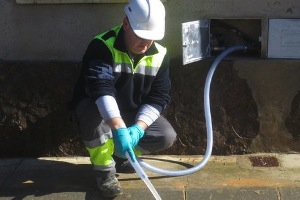 El Instituto Aragonés del Agua utiliza el ICE PIGGING para llevar a cabo los trabajos de limpieza del abastecimiento de Boquiñeni tras la fuga de gasoil