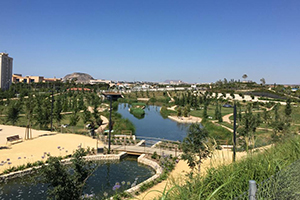 Alicante amplía el uso de agua regenerada de las depuradoras a nuevas zonas verdes urbanas