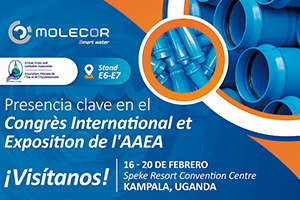 Molecor, presencia clave en el "Congrès International et Exposition de l'AAEA" en Kampala, Uganda