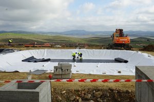 Humedales artificiales para depurar el agua en Capilla y Sancti-Spíritus en la provincia de Badajoz