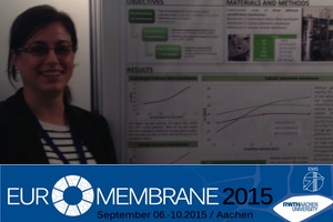Los proyectos WOGAnMBR y aWARE sobre tecnologías MBR presentados en la EUROMEMBRANE 2015
