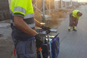 Aplican técnicas avanzadas para la detección de fugas en la red de suministro de agua de Adra en Almería