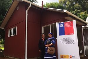 La Agencia Española de Cooperación apoya el saneamiento de la Araucanía en Chile con casi 600 casetas sanitarias