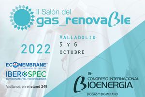 IBEROSPEC estará presente en el “II Salón del Gas Renovable” de Valladolid