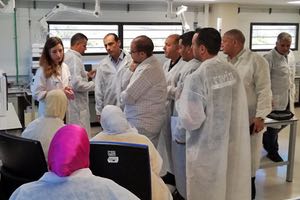 Una delegación de expertos en recursos hídricos de Egipto visitan el IMDEA Agua