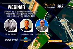 Inscríbete a la Webinar: Control de la aireación en las EDAR mediante Inteligencia Artificial: ¡Ya funciona y da resultados!