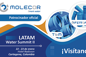 Molecor, patrocinador oficial de la segunda edición del "LATAM Water Summit" en Colombia