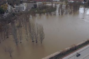 ‘Efraín’ pone a prueba la eficacia de las obras de defensa contra inundaciones de la CH del Júcar en Cuenca
