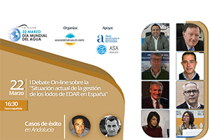 Más de 600 inscritos al I Debate On-line sobre la "Situación actual de la gestión de los lodos de EDAR en España"