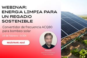 ABB llevará a cabo un webinar sobre su Convertidor de Frecuencia ACQ80 para bombeo solar