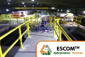 ESCOM™ suministra una solución integral en estructuras PRFV para la EDAR de LLanes en Asturias, una de las obras hidráulicas más singulares de España