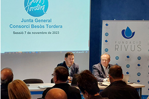 Òscar Sierra, nuevo presidente de la Fundación RIVUS del Consorci Besòs Tordera