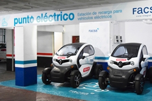 FACSA incorpora puntos de recarga para su flota de vehículos eléctricos
