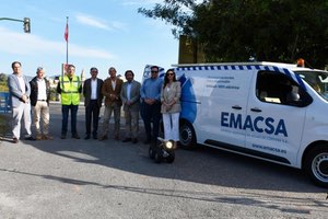 EMACSA en Córdoba, presenta un nuevo vehículo de inspección técnica de alta tecnología para mejorar la información de sus redes