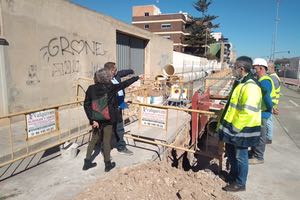 El Ayuntamiento de la Pobla de Farnals y Global Omnium comienzan las obras de prevención de inundaciones