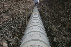 Murcia finaliza las obras de cinco colectores de saneamiento en Lorca, Cartagena, La Unión y Torre Pacheco