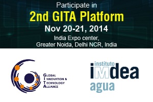 IMDEA Agua participa por segundo año consecutivo en la cumbre tecnológica GITA 2014 en India