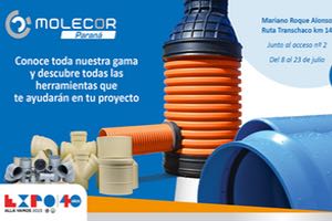 Molecor Paraná participará en la Expo de Mariano Roque Alonso de Paraguay