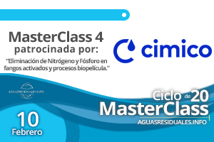CIMICO patrocina y participa en la MasterClass 4 sobre “Avances en la Eliminación de Nitrógeno y Fósforo en fangos activados y procesos biopelícula”