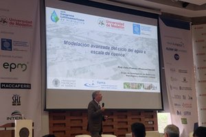 Investigadores del IIAMA destacan en el "XXXI Congreso Latinoamericano de Hidráulica de la IAHR" en Medellín - Colombia