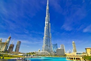 1.000 m3 de agua para el edificio más alto del mundo en Dubai
