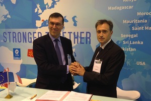El clúster catalán del agua y su homólogo francés PCE, firman un acuerdo de colaboración en el sector de agua
