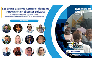 Participa en "Los Living-Labs y la Compra Pública de Innovación en el sector del Agua" el miércoles 07 a las 09:30 h