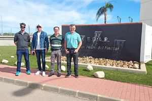 La EDAR de San Pedro del Pinatar recibe la visita de una de las empresas de inteligencia artificial más importantes del mundo