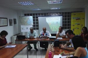 La Cátedra de Agricultura Sostenible propone soluciones para evitar la llegada de nitratos al Mar Menor