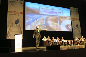 AGUAS DE VALENCIA presenta en el congreso de smart cities de vigo el mayor parque de contadores inteligentes de españa