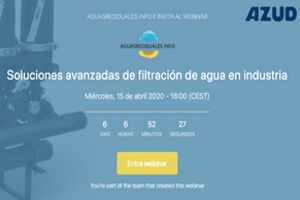 Inauguramos nuestro Calendario de Abril con una WEBINAR de AZUD con 663 inscritos y más de 400 personas en sala