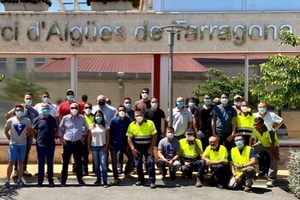 Xylem aporta su tecnología en la reparación de la tubería principal del CAT en Tarragona tras la explosión sufrida en enero