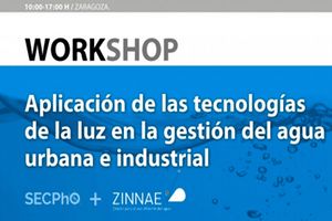 El ZINNAE organiza una Jornada de "Aplicación de las tecnologías de la luz en la gestión del agua urbana e industrial"