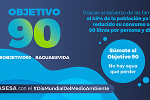 EMASESA celebra el "Día Mundial del Medio Ambiente" recordando la importancia del cuidado del agua