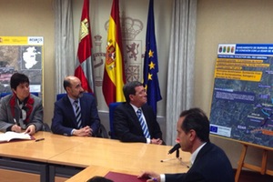 El MAGRAMA invierte 13 millones de euros en las obras de los colectores del río Ubierna y río Vena en Burgos