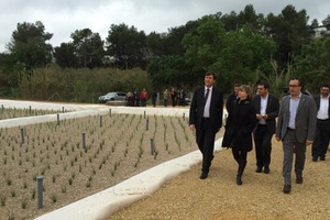 La ACA inaugura la EDAR de Bonastre en Tarragona basada en humedales artificiales