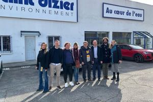 AQUA RESMAT visita las instalaciones de su partner frances SAINT DIZIER