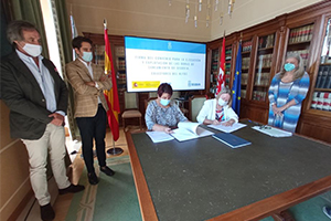 Firmado el convenio para la construcción y explotación del colector del Tejadilla en Segovia con una inversión de casi 4 M€